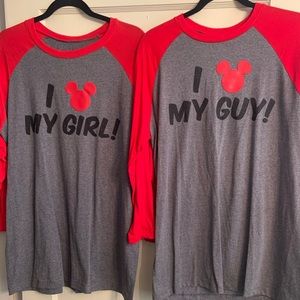 Disney Parks Couple Matching Shirts